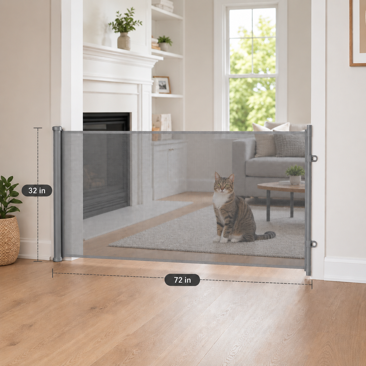 Retractable Safety Gate