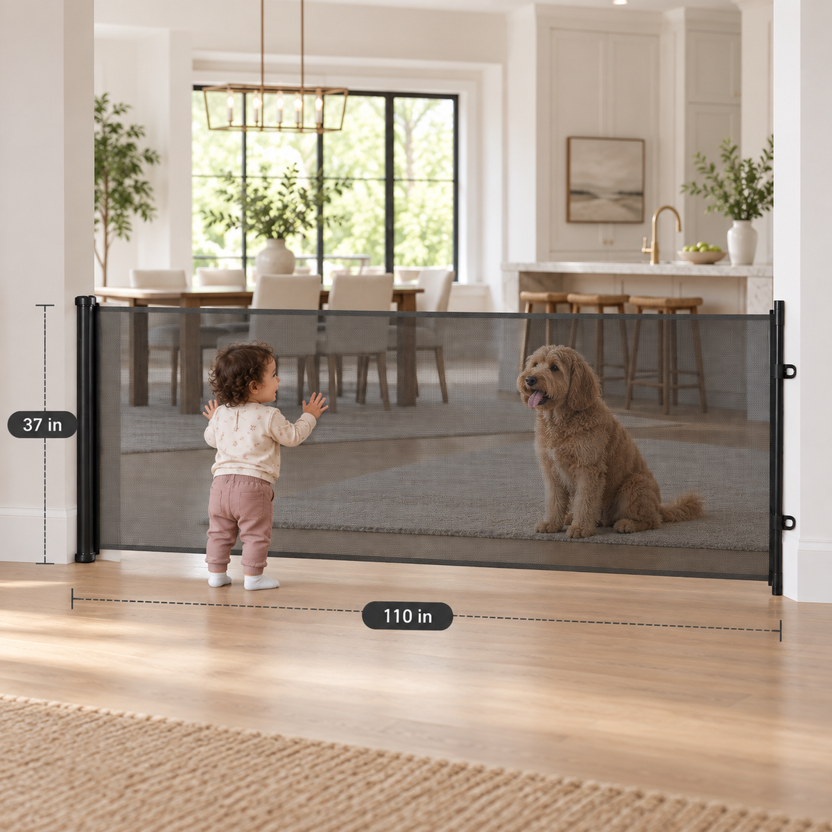 Retractable Safety Gate